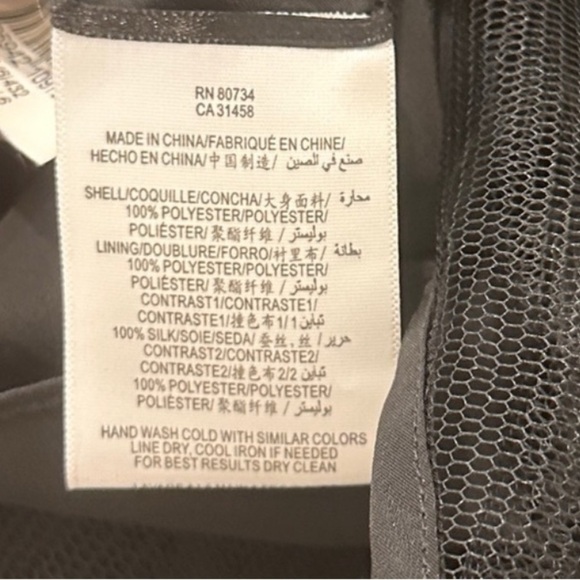 BCBG Max Azria Black One-Shoulder Cocktail Dress Ruffle Hem Party Mini Size XS - Picture 14 of 14